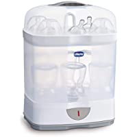 Los mejores  - Chicco Steril Natural 2en1 - Esterilizador eléctrico de hasta 6 biberones en 5 minutos- Blanco